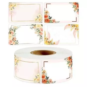 Scrapbook Packaging Classification Canning Jar Bottle Storage Mark Tags Stickers Label Stickers DIY A-250PCS
