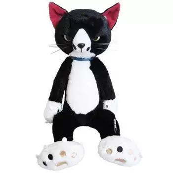 Scratch Plush Toy (L) Cat Height 38cm Socks