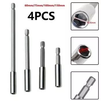 Screw Bits Extension Rod Hand Held Quick Change Screwdriver