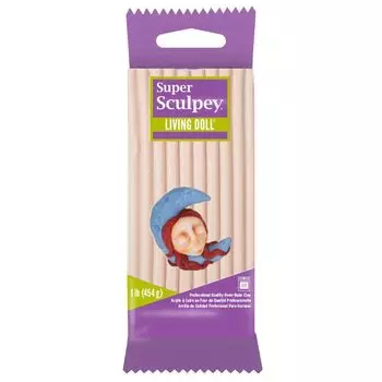 Sculpey Polyform Super Sculpey Living Doll Light 454 г 39050003