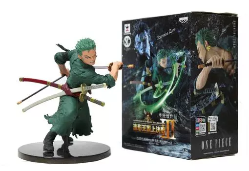 SCultures BIG Summit Battle 3 Roronoa Zoro One Piece Высота 20 см Фигурка Zoukei-Oh vol.1 Прибл.