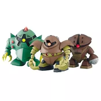 SD Gundam BB Senshi No.238 Gogg & Acguy & Zock Пластиковая модель с цветовой кодировкой