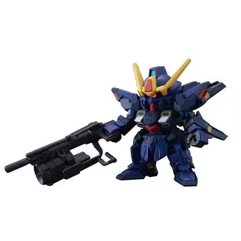 SD Gundam крест силуэт Siskudo (Цвет Титанов) Пластиковая модель с цветовой маркировкой.