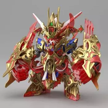SD Gundam World Heroes Goku Impulse Gundam DX Set, корейская популярная бандай