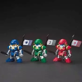 SD Three Kingdoms Changgeoljeon Troop Set, Korean popular bandai