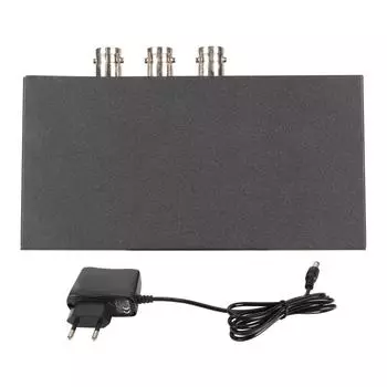 SDI-сплиттер Professional 1080P Support 3G HD SD SDI 1 в 2 выхода SDI-сплиттер для ТВ-станций EU Plug