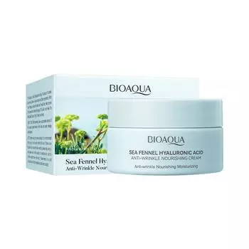 Sea fennel Hyaluronic acid Face cream Anti-wrinkle Nourish cream moisturize Fade fine lines Firming anti-aging skincare product