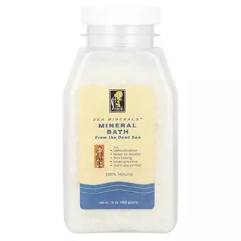 Sea Minerals, Минеральная ванна Мертвого моря, 1 фунт (453 г)