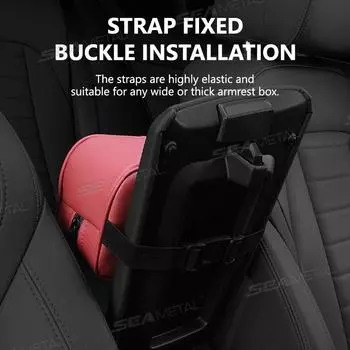 SEAMETAL Car Tissue Bag Auto Armrest Paper Towel Storage Bags Pu Leather Backseat Tissue Holder Auto Zipper Tissue Organizer чёрный