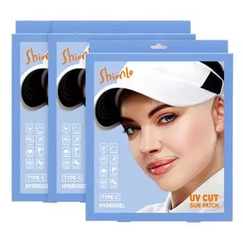 Sean Lee UV Cut Sun Patch Hydrogel Type C_3SET, UV Cut Sun Patch Hydrogel Type C (4 листа)_3SET