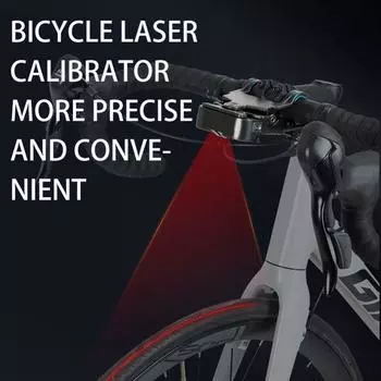 Seat Center Adjuster Bicycle Handlebar Laser Aligner Aligning Indicator Tool Positioner чёрный