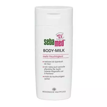 Sebamed увлажняющее молочко для тела 200 мл