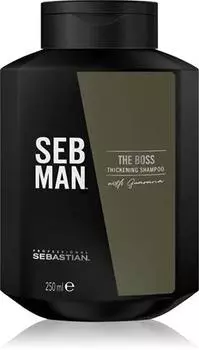 Sebastian Professional SEB MAN The Boss шампунь для тонких волос TU прозрачный