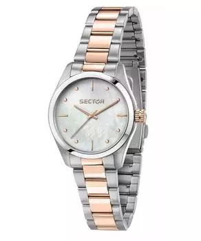 Sector 270 Just Time Two Tone Stainless Steel Silver Dial Quartz R3253578508 Women s Watch