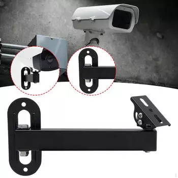Security Camera Bracket Support Metal Stable Adjustable Angle Holder Stand for Hotel 20cm