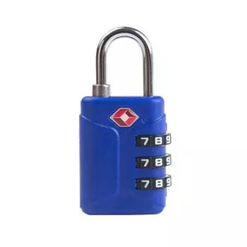 Security Tool Customs Password Lock Cabinet Locker Anti-theft Lock 3 Digit Combination Lock Travel синий
