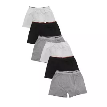 Sedef Yldz Underwear Мужские трусы-боксеры из лайкры и хлопка, 6 шт.