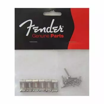 Седла для бриджа Fender American Standard 2008 Stratocaster, сталь и никелевая отделка -