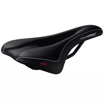 Седло CYCLE PRO Comfort GEL черное 351 г женское [CP-SD4283] чёрный