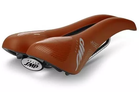 Седло SELLE SMP HYBRID матово-коричневое HYBRID03-MC