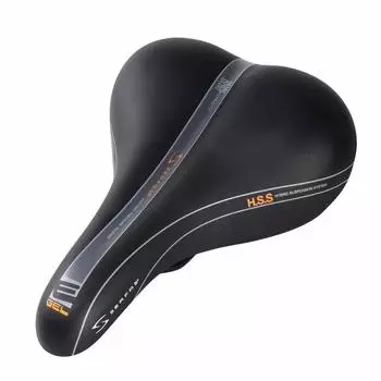Седло SERFAS Egel Dual Density 260x178 мм черное чёрный
