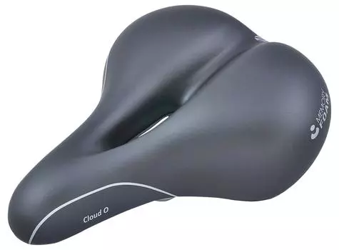 Седло VELO Comfort Voam Boam Series черное [Cloud O] V-образная пена VL-6103E чёрный