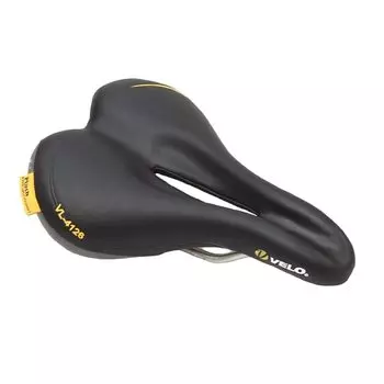 Седло VELO Plush для женщин ЧЕРНОЕ VL-4126 SL-OTR-M010