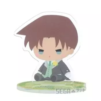 Sega Lucky Lottery Online Detective Conan White & Black D Prize Acrylic Stand Heiji Hattori