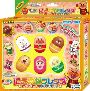 SEGA TOYS Anpanman Cororon Park Cororon Dam Lively Friends Набор для друзей Вперёд! Anpanman s