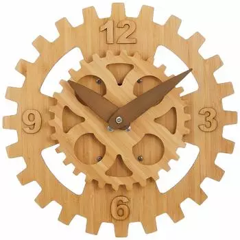 Seiji Wall Clock Antique Gear Furado HY-001