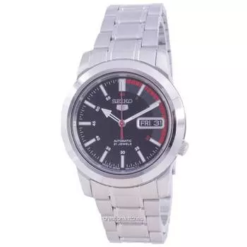 Seiko 5 Automatic SNKK31 SNKK31J1 SNKK31J Japan Made Мужские часы чёрный