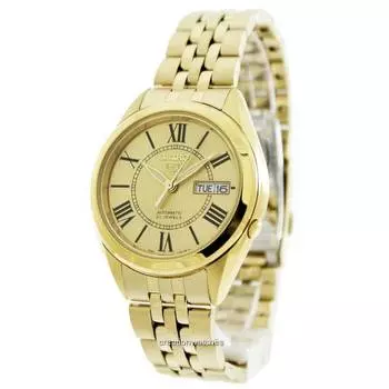 Seiko 5 Автоматические 21 камень SNKL38K1 SNKL38K SNKL38 золотой