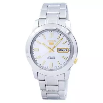 Seiko 5 Автоматические мужские часы SNKK09 SNKK09K1 SNKK09K белый