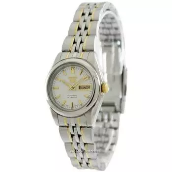 Seiko 5 Автоматические женские часы с 21 камнем SYMA35 SYMA35K1 SYMA35K серебряный