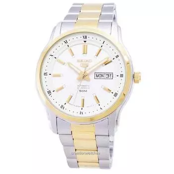 Seiko 5 Classic автоматические мужские часы японского производства SNKP14J1 белый
