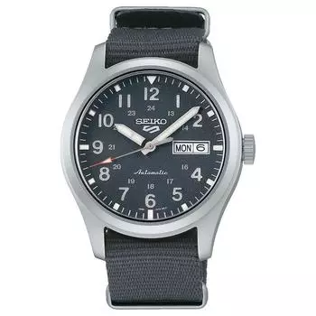 Seiko 5 Спорт SBSA115 (39,4 мм) Механические мужские часы SRPG31K1 серый