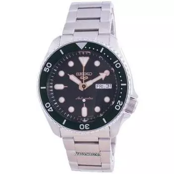 Seiko 5 Спортивный стиль Автоматические мужские часы SRPD63 SRPD63K1 SRPD63K 100M зелёный