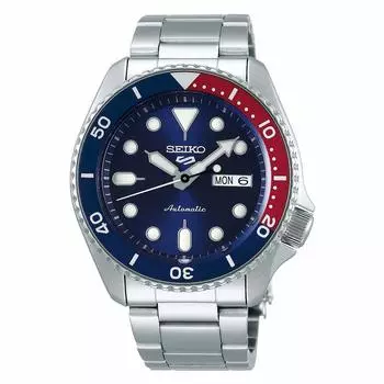 SEIKO 5 SPORTS Автоматические механические часы с ограниченной реализацией Seiko Five Sports Sports SRPD53K1 Синий x Красный Pepsi Цвет Номер продукта [Seiko]