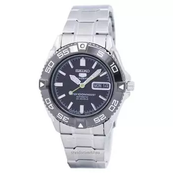 Seiko 5 Sports автоматические мужские часы японского производства SNZB23 SNZB23J1 SNZB23J чёрный