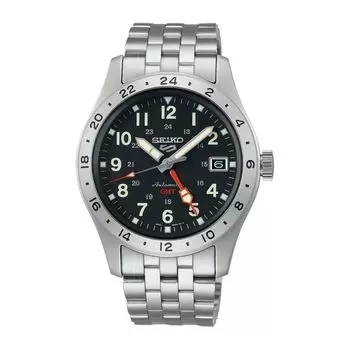 Seiko 5 Sports SSK023K1 механические GMT мужские часы SBSC011 чёрный