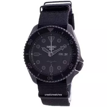 Seiko 5 Sports Street Style Автоматические мужские часы SRPD79 SRPD79K1 SRPD79K 100M чёрный