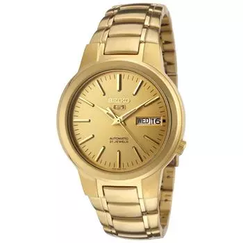 [Seiko] Часы SEIKO 5 автоматические с золотым циферблатом Overseas модель SNKA10K1 мужские [параллельный импорт]