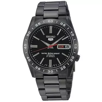 [Seiko] Часы SEIKO 5 Seiko Five Automatic Overseas Модель SNKE03KC SNKE03K1 Мужские Черные