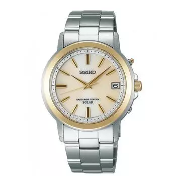 [Seiko] Часы Seiko Selection мужские солнечные радиочасы SBTM170 серебристые