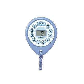 Seiko Clock Digital Timer Minute Display Light Blue MT603H SEIKO светло-синий