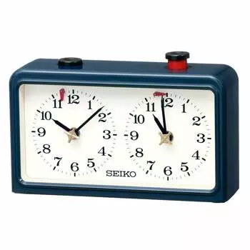 Игровые часы Seiko Clock темно-синие 117x181x55 мм BZ361L темно-синий