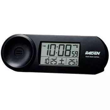 SEIKO CLOCK RAIDEN Громкий цифровой радиобудильник NR532K (черный)