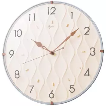 Seiko Clock Wall Clock PYXIS Gray Diameter 301 x 50mm NA702P