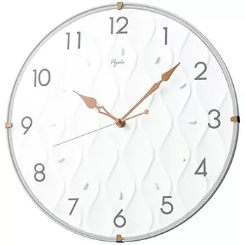 Seiko Clock Wall Clock PYXIS Gray Diameter 301 x 50mm NA702W