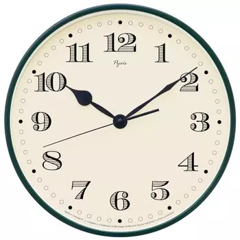 Seiko Clock Wall Clock PYXIS Green Diameter 290 x 39mm NA703M Aluminum/Dark
